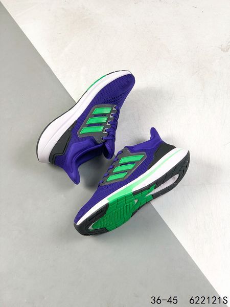 Adidas EQ21 Run 2022新款 全新緩震男女款休閒運動跑鞋