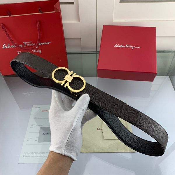 salvatore ferragamo皮帶 菲拉格慕2020新款　HF202001牛皮手掌紋時尚腰帶