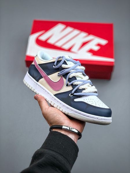 Futura x Nike Dunk Low SB 2022新款 聯名款解構綁帶男女款滑板鞋