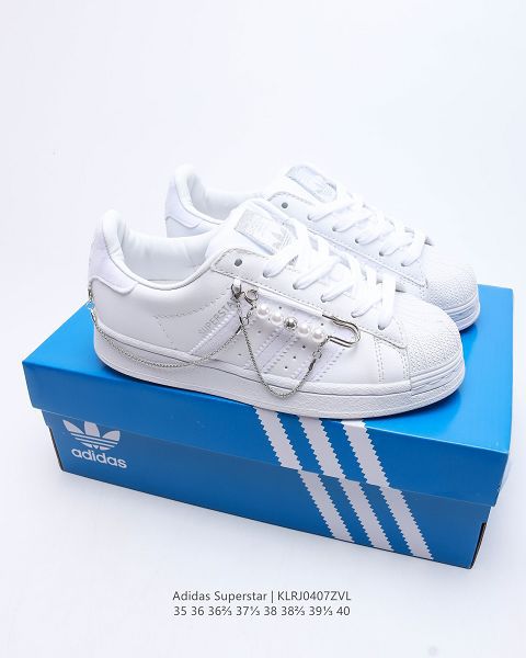 Adidas Originals Superstar 2022新款 貝殼頭賀歲版聯名女款運動板鞋 