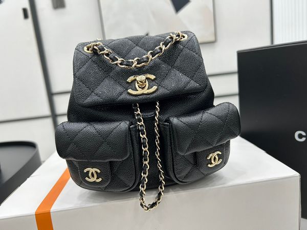 chanel包包 香奈兒2023新款手提包 DSAS3787雙背包後背包