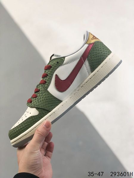 Nike Air Jordan 1 Low OG Year Of The Dragon 龍年白綠金酒紅 男女款低幫復古文化休閒籃球鞋