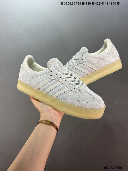 KITH x Clarks x Adidas Originals 8th Street Samba 桑巴舞街頭系列 2023最新男女款德訓運動板鞋