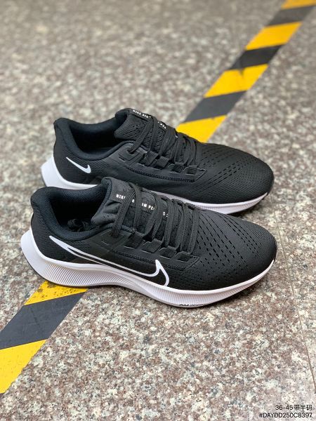 Nike Air Zoom Pegasus 38 2021新款 登月38代賈卡透氣網面男女款經典復刻慢跑鞋 帶半碼