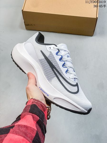 Nike Zoom Fly 5 超輕男子跑步鞋 寬大的中底男鞋