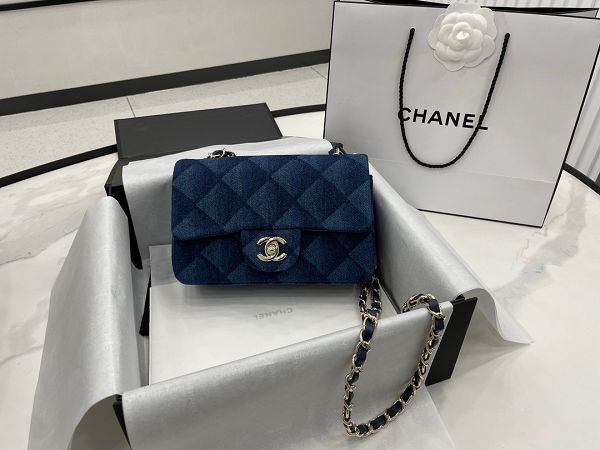 chanel包包 香奈兒2023新款手提包 DS01116/01112牛仔單肩斜挎包