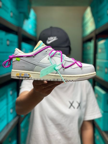 Off-White x Nike Dunk Low The50 2022新款 聯名款男女生低幫運動板鞋