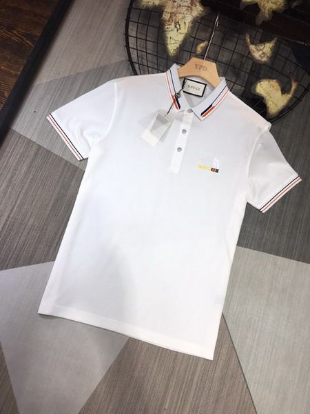 gucci polo衫 2021新款 古馳高品質翻領短袖polo衫 MG0523款