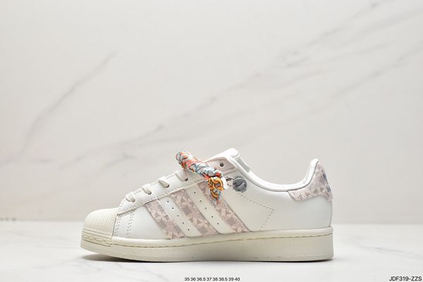 Adidas Originals Superstar 2022新款 貝殼頭系列低幫女款運動板鞋