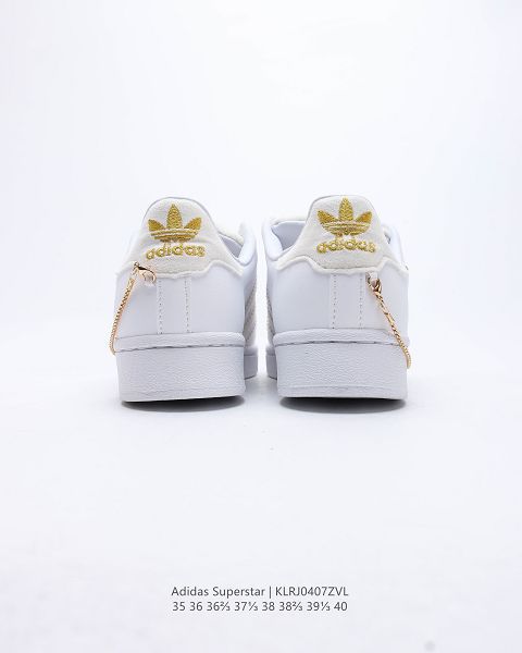 Adidas Originals Superstar 2022新款 貝殼頭賀歲版聯名女款運動板鞋 