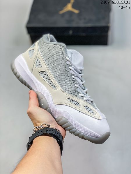 Jordan Air Jordan 11 Low Diffused Blue 防滑 低幫 復古籃球鞋 2024男款