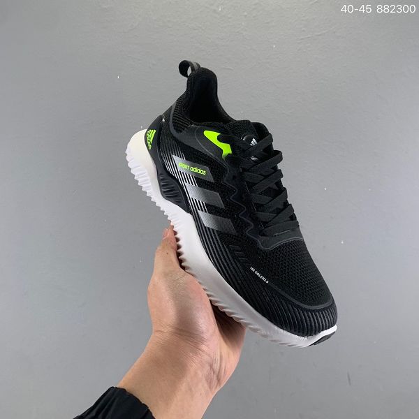 Adidas AlphaBounce 阿爾法 男士減震防滑耐磨休閒運動跑步鞋