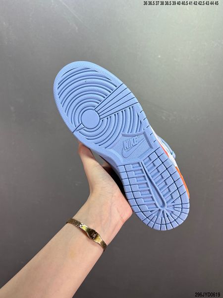 OFF-WHITE x Nike Dunk Low x FL 2022新款 三方聯名款男女生解構綁帶滑板鞋