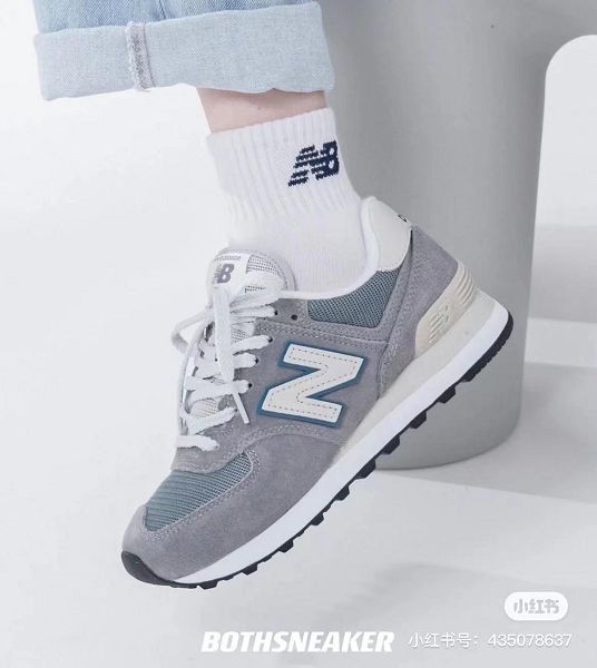 New Balance 574系列 2021新款 水泥灰男女款復古運動慢跑鞋