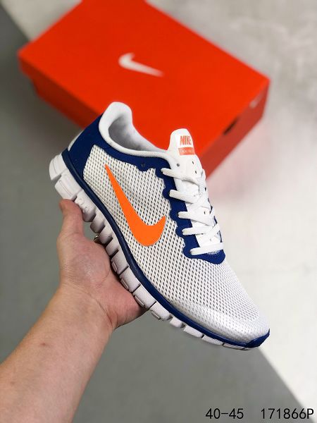 NIKE FREE RN FLYKNIT 2018 2022新款 赤足3.0高頻編織網面男款運動休閑鞋