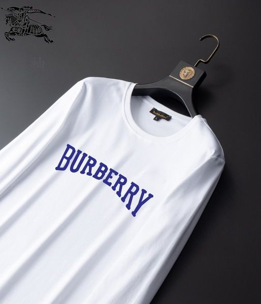 burberry長t 2022新款 巴寶莉圓領長袖T恤 MG0420-2款