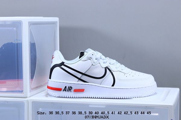 Nike Air Force 1 React 2020新款 緩震科技男女生板鞋