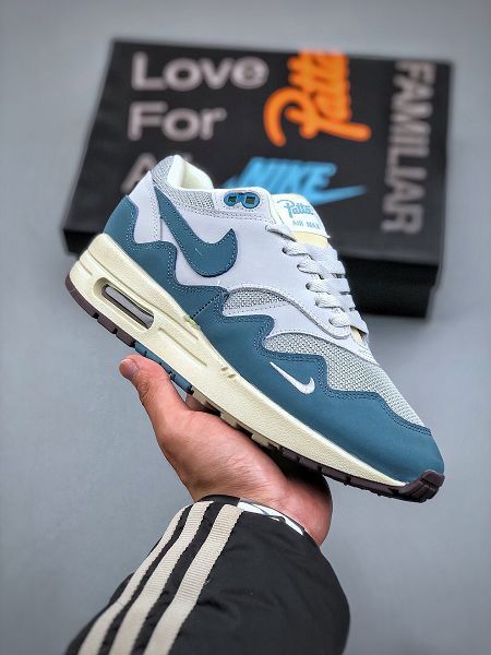 Patta x Nike Air Max 1「Monarch」 聯名系列 2024全新男女款復古休閒跑步鞋