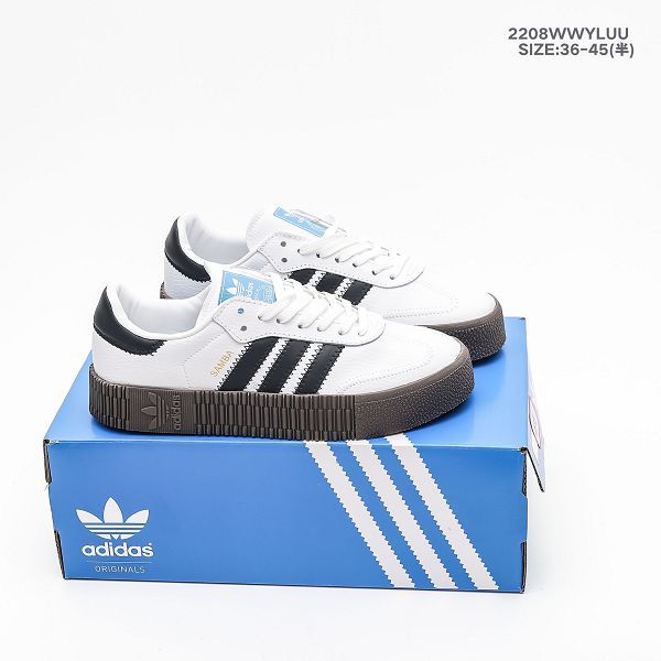 Adidas Superstar 2022新款 SAMBA厚底三葉草男女款休閒板鞋