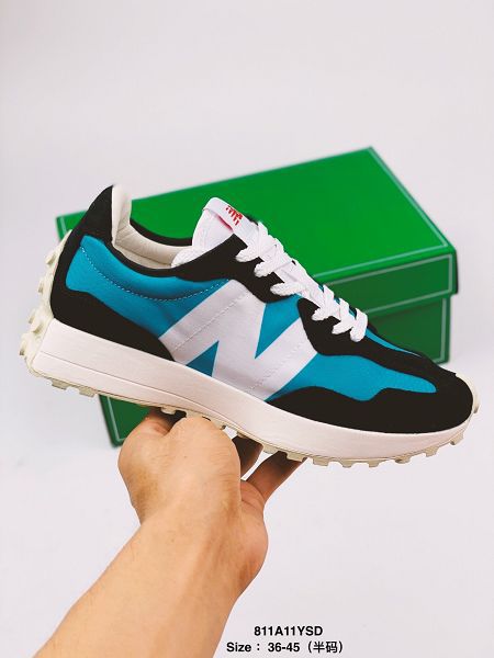 New Balance 327 2020新款 NB紐巴倫雙色拼接復古情侶款慢跑鞋