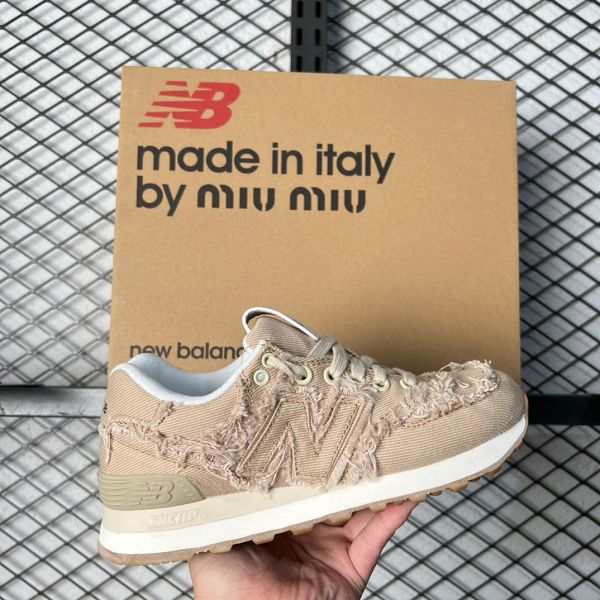 Miu Miu x New Balance NB574 2022新款 聯名款男女生復古慢跑鞋