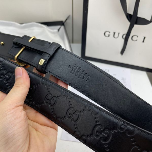 gucci皮帶 古馳2022新款 HF0523-11牛皮壓花紋時尚腰帶