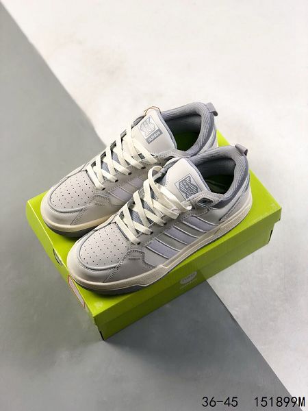 adidas neo 100DB減震防滑耐磨低幫板鞋2023全新女鞋