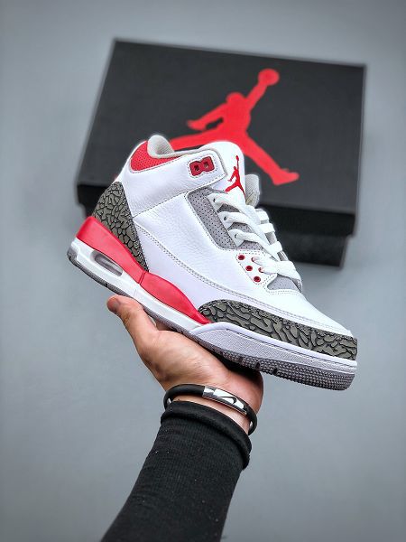 Air Jordan 3 JTH Justin Timberlake & Tinker Hatfheld 2022新款 喬丹3代白手稿聯名男女款籃球鞋