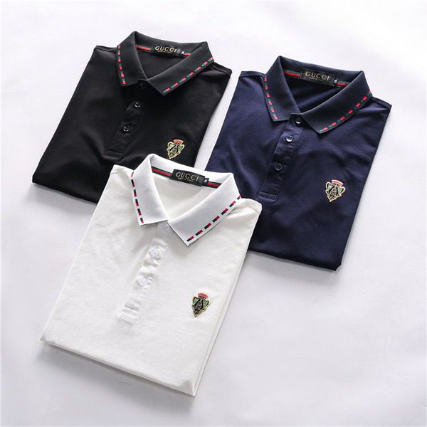 gucci polo衫 2022新款 古馳翻領短袖polo衫 MG8212款