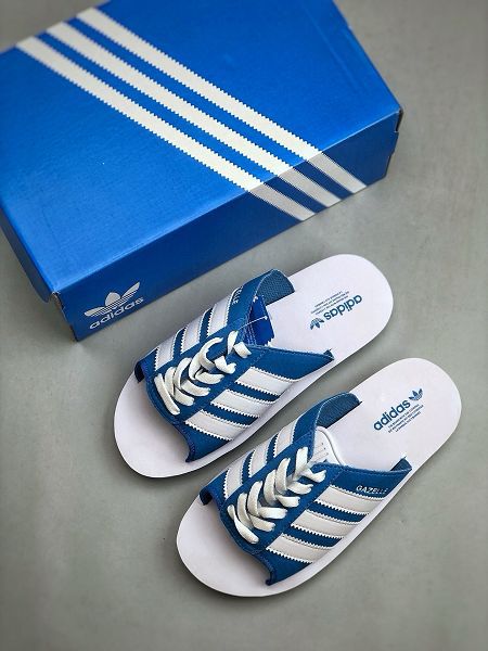 Adidas originals GAZELLE BEACH 2024新款男女鞋 舒適百搭沙灘涼鞋