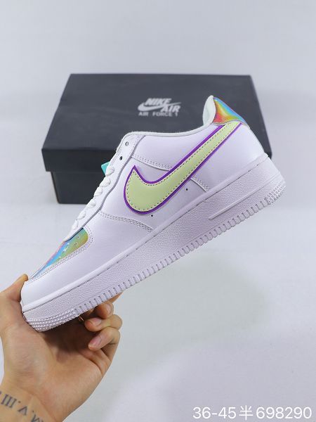 Nike Air Force 1 2021新款 空軍一號男女款休閒板鞋 帶半碼