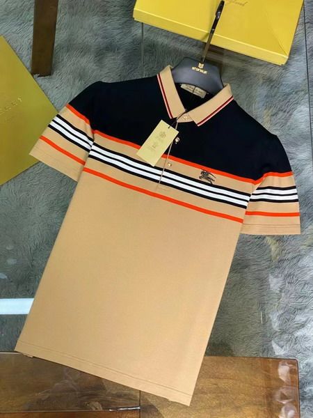 burberry polo衫 2021新款 巴寶莉翻領短袖polo衫 MG0322款