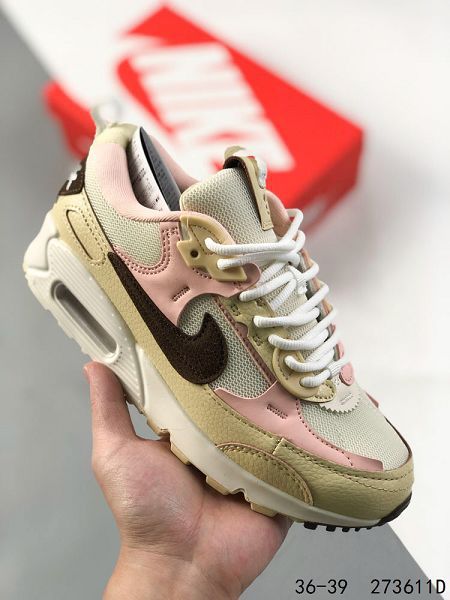 NIKE AIR MAX 90 PRM 2023新款 女款復古緩震氣墊跑步鞋