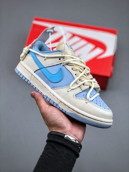 Nike Dunk SB Low Retro 全新男女款粗麻繩風格鞋帶SB低幫運動休閒板鞋