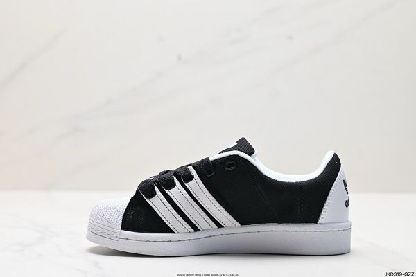 adidas 三葉草 聯名鞋款 2024新款男女生黑白色休閒板鞋