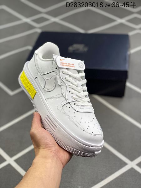 Nike Wmns Air Force 1 Fontanka 2022新款 空軍一號錯位解構系列男女款低幫輕量板鞋