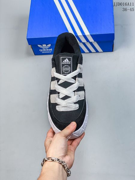 Atmos x Adidas Adimatic Low 2023新款 馬蒂奇系列男女款低幫復古鯊魚麵包滑板鞋