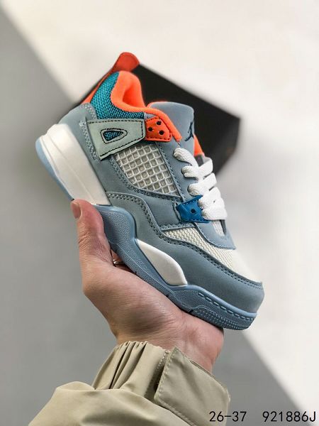 Nike Air Jordan 4 Monsoon Blue 中幫運動籃球鞋 2024全新童鞋 多色可選