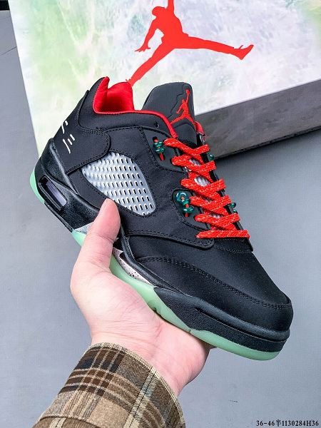 Air Jordan 5 Retro 2023新款 喬丹5代立體高頻3M反光男女款籃球鞋