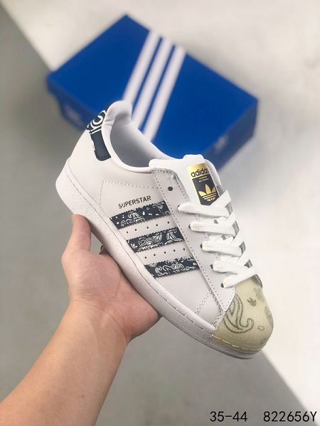 Adidas Superstar 2022新款 三葉草貝殼頭系列男女款休閒運動板鞋