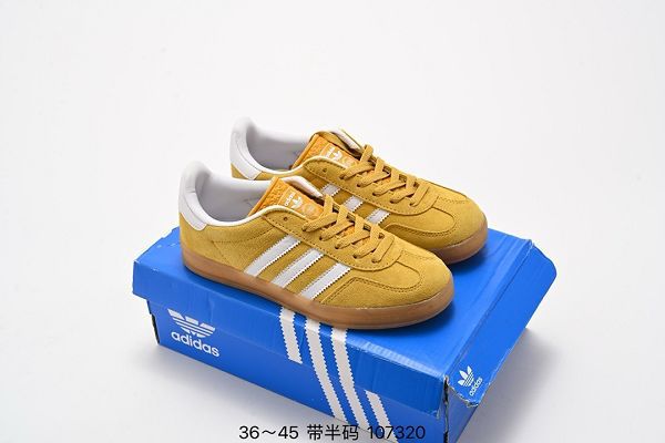 Adidas Originals Gazelle Indoor 德訓系列 2024男女款三葉草復古休閒運動板鞋 多色可選