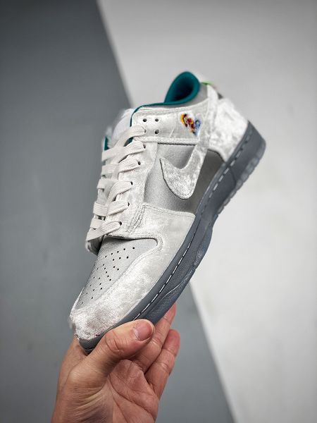 Nike Dunk Low Ice 2022新款 天鵝絨男女款低幫板鞋