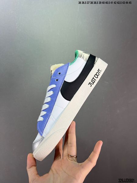 Nike Blazer Low 77 Jumbo 2022新款 綁帶聯名開拓者大勾男女款板鞋