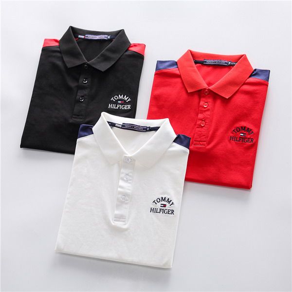 tommy hilfiger polo衫 2022新款 湯美費格翻領短袖polo衫 MG8219款