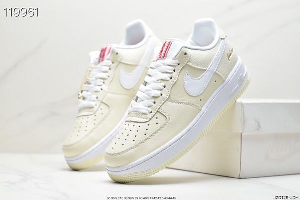 Nike Air Force 1 07 2022新款 空軍一號男女款雙鉤子低幫板鞋