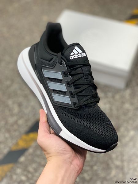 Adidas EQ21 RUN 2022新款 低幫輕量訓練輕便防滑透氣緩震男女款運動鞋