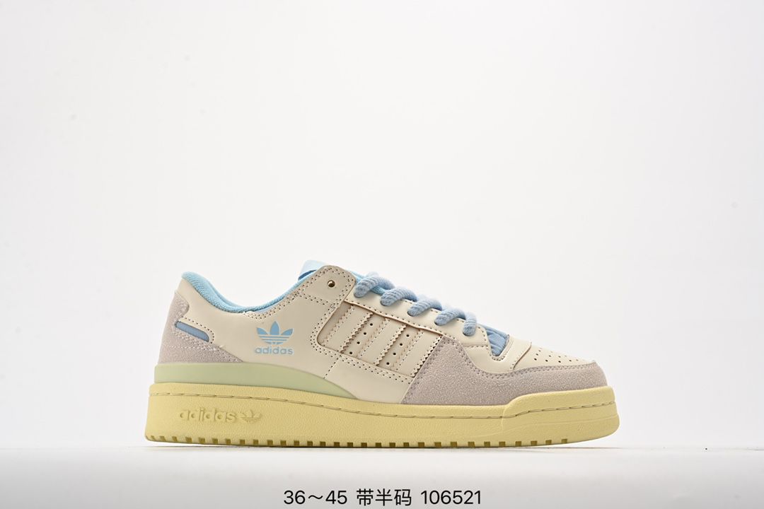 adidas Originals Forum 2024新款男女生低幫休閒板鞋