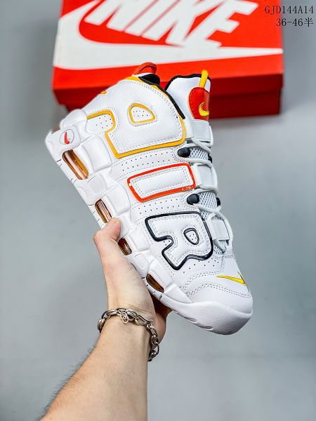 Nike Air More Uptempo 2022新款 皮蓬大AIR撕紙男女款籃球鞋