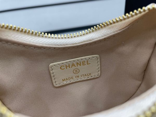 chanel包包 香奈兒2023新款手提包 DSAP3232月牙包單肩斜挎包