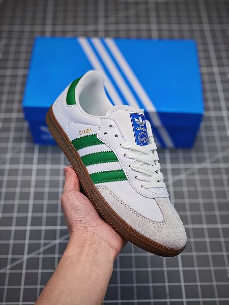 Adidas Samba OG 2022新款 桑巴紀念日系列男款慢跑鞋